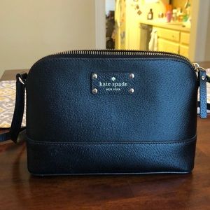 Black cross body Kate spade purse